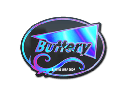 สติกเกอร์ (Miami Buttery โฮโล)