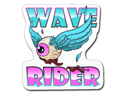สติกเกอร์ (Miami Wave Rider)