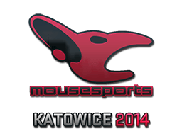 Aufkleber (mousesports Kattowitz 2014)