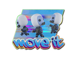 Samolepka (Move It holografická)