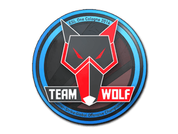 Adesivo (MTS GameGod Wolf Cologne 2014)