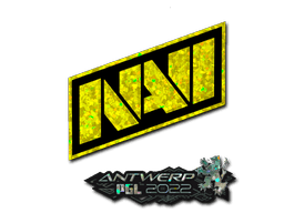 Aufkleber (Natus Vincere Glitzer Antwerpen 2022)