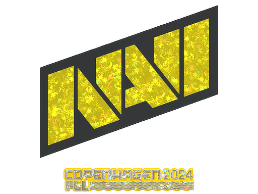 Aufkleber (Natus Vincere Glitzer Kopenhagen 2024)