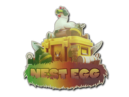 ステッカー (Nest Egg ホログラム)