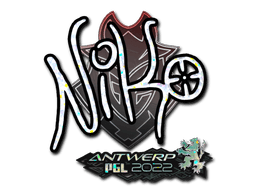 Aufkleber (NiKo Glitzer Antwerpen 2022)