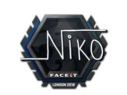 Samolepka (niko London 2018)