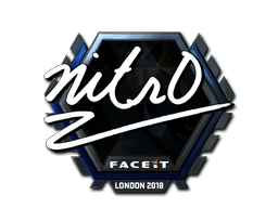 Aufkleber (nitr0 Glanz London 2018)