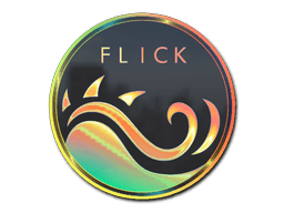 สติกเกอร์ (Ocean Sunset Flick โฮโล)