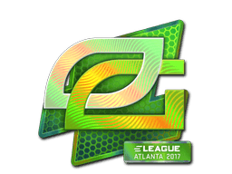 Naklejka (OpTic Gaming holograficzna Atlanta 2017)