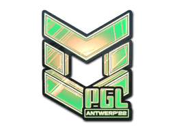 Naklejka (PGL holograficzna Antwerpia 2022)