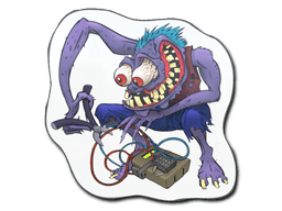 สติกเกอร์ (Purple Bombster)