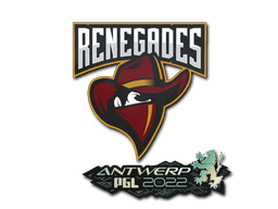 Aufkleber (Renegades Antwerpen 2022)