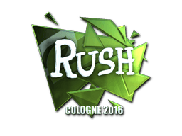 Naklejka (RUSH foliowana Kolonia 2016)