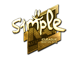 s1mple (Gold) Boston 2018