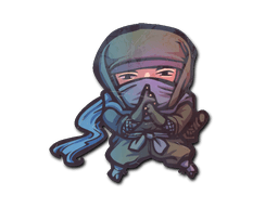 Samolepka (Silent Ninja)