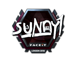 Aufkleber (suNny Glanz London 2018)