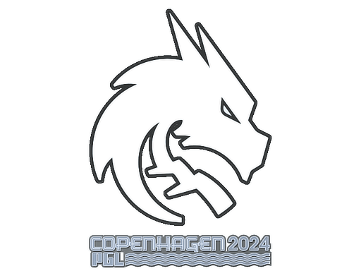 Klistermærke (Team Spirit Copenhagen 2024)
