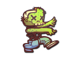 Samolepka (Zombie)