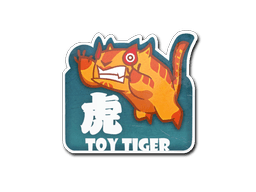 Adesivo (Tigre giocattolo)