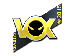 Aufkleber (Vox Eminor Glanz Kattowitz 2015)