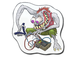 สติกเกอร์ (White Bombster)